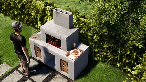 Jak zaaranżować estetyczne miejsce na grill i ognisko z gotowych elementów betonowych
